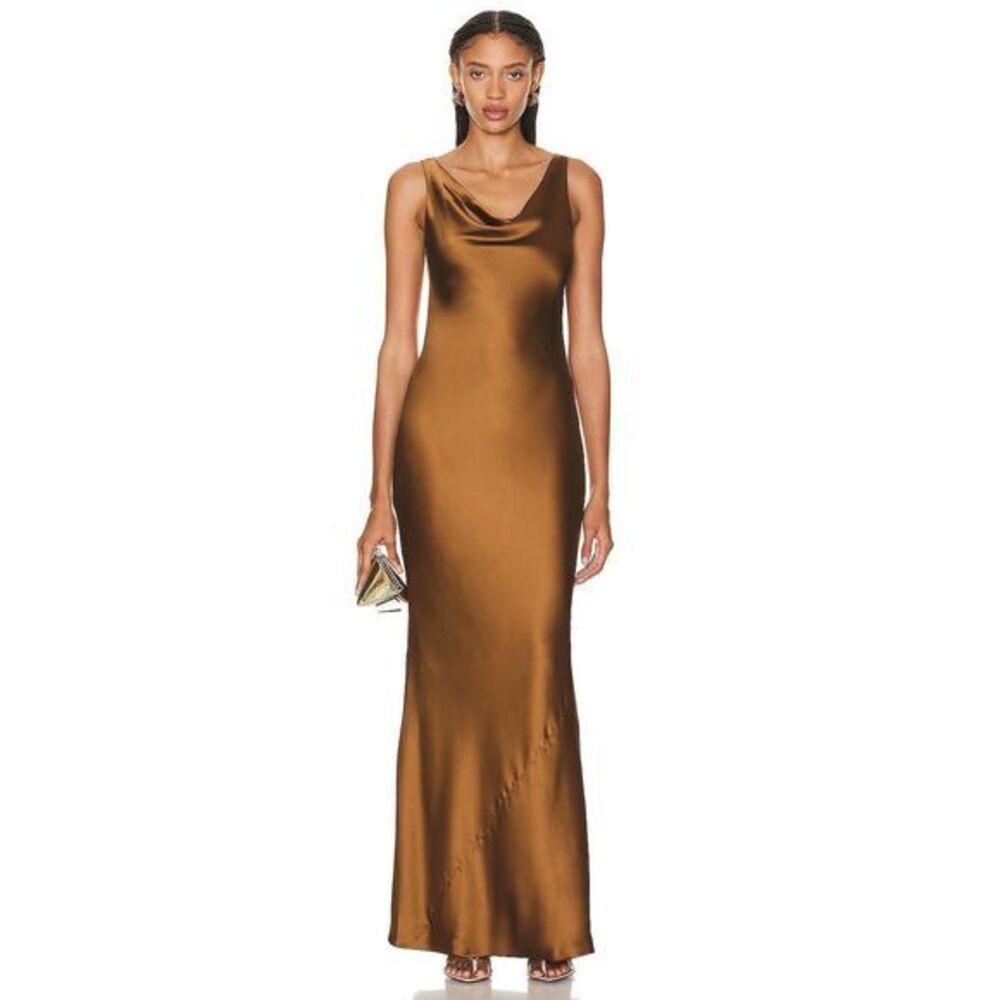 Norma Kamali Maria Gown in Woods Size Medium M $325